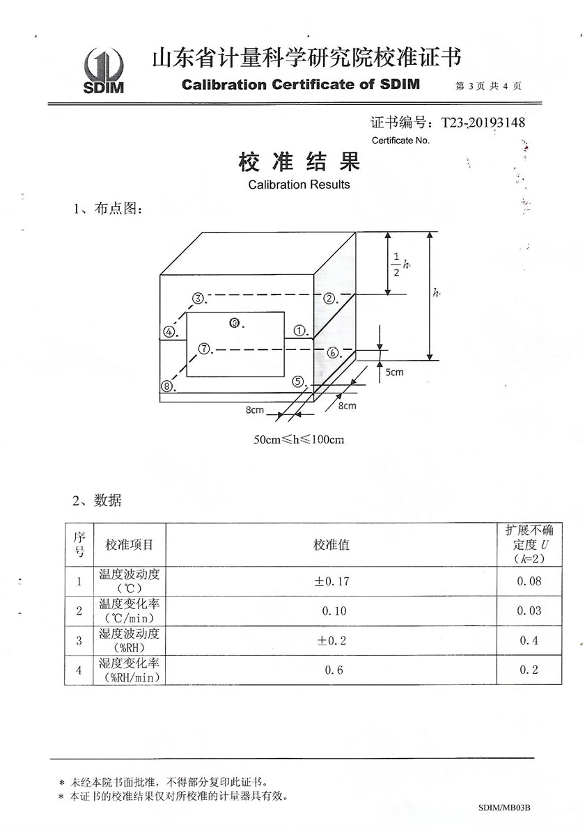 赤峰鑫椿檢測技術(shù)服務(wù)有限公司-溫濕度標(biāo)準(zhǔn)箱案例